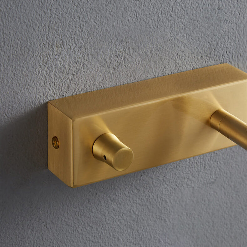 Light Full Copper Rotatable Cylinder LED Wall Sconce Lamp