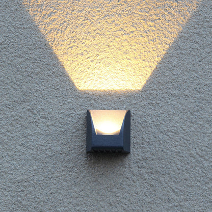 Minimalist Waterproof LED Outdoor Patio Wall Sconce Lamp