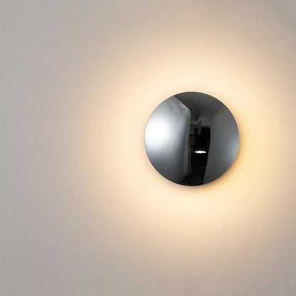 Spherical Electroplated Aluminum LED Wall Sconce Lamp