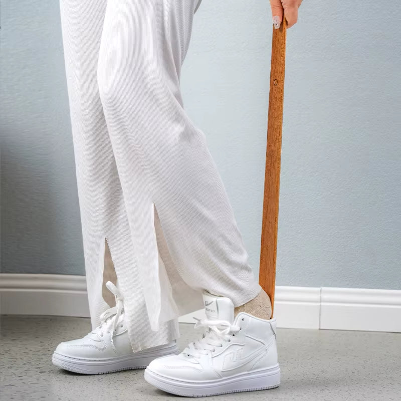 Extra Long Shoe Horn with Grip Handle