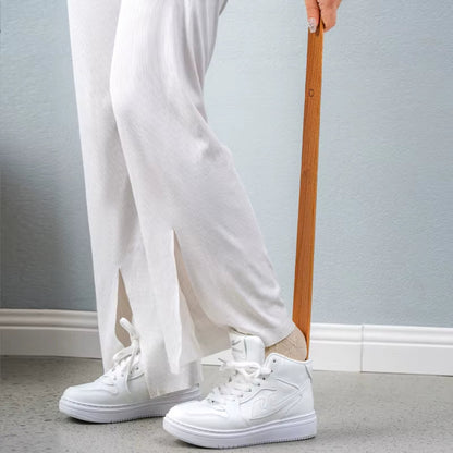 Extra Long Shoe Horn with Grip Handle
