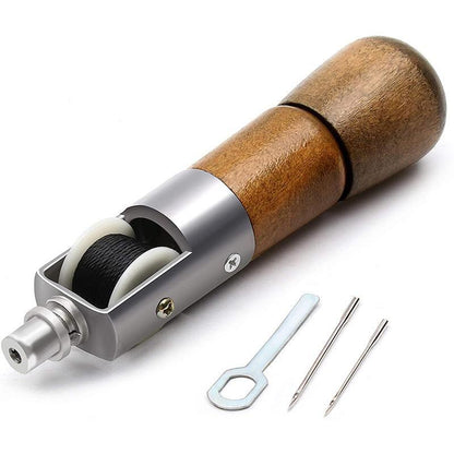 Hand Sewing Awl Kit with Waxed Thread