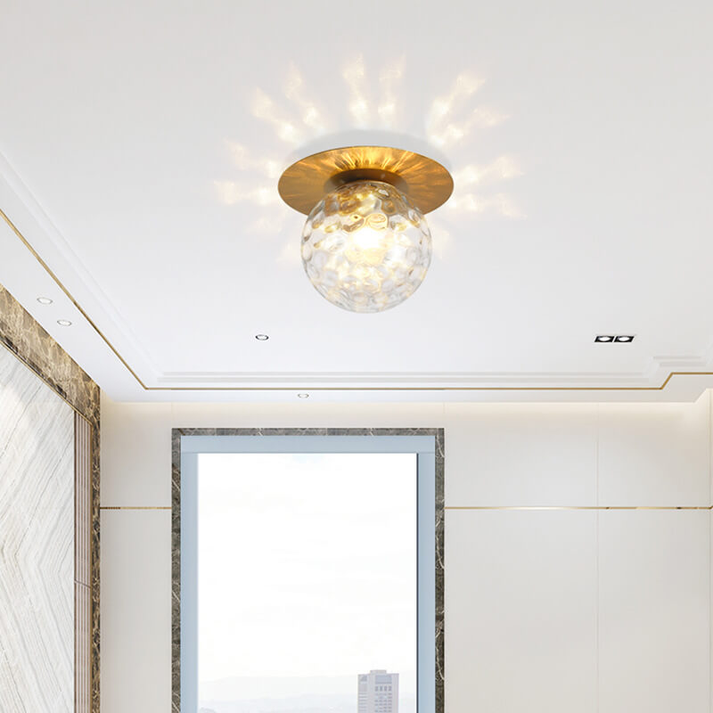 Modern Globe Ceiling Light