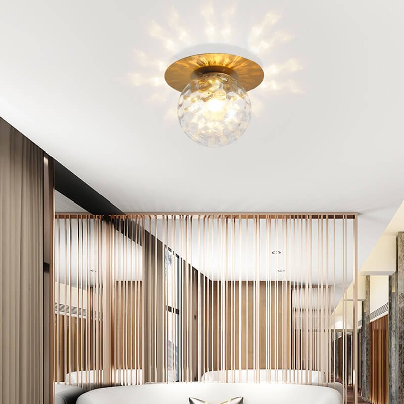 Modern Globe Ceiling Light