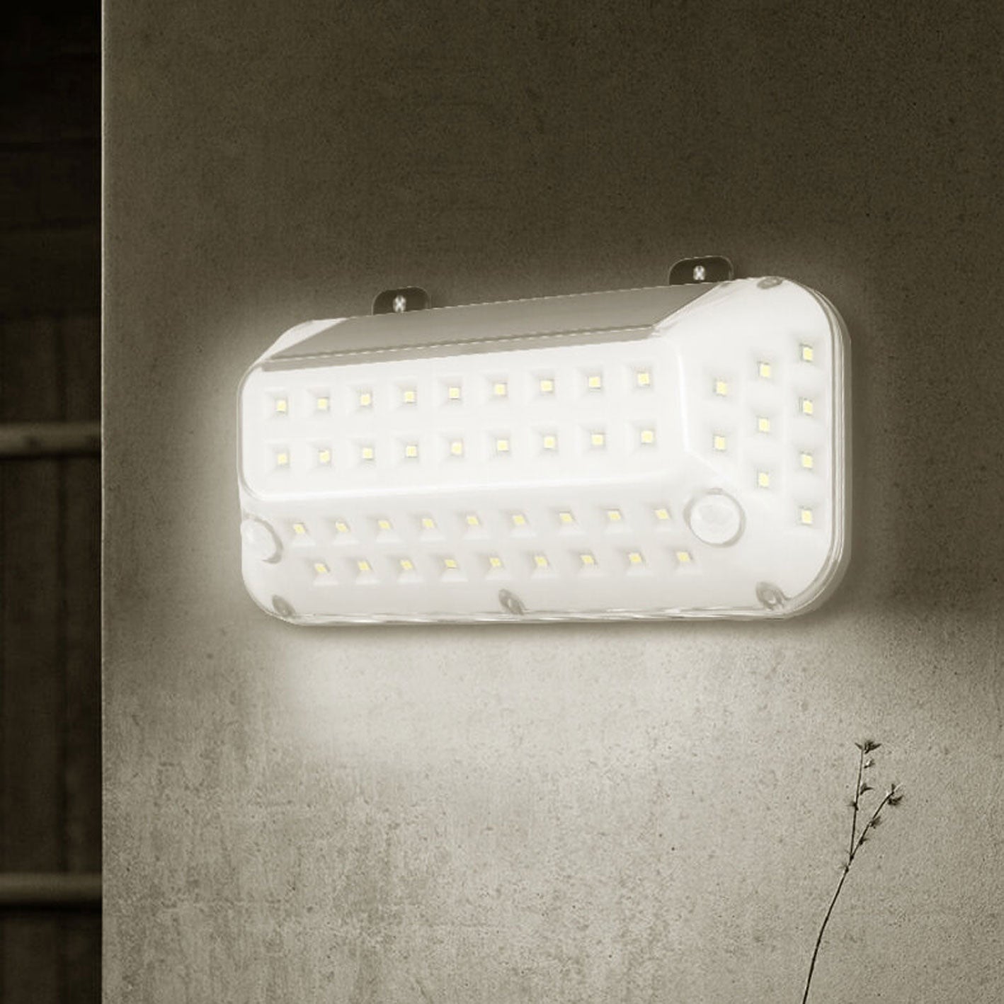 Outdoor Human Sensor Outdoor Garden Wall Sconce Lamp