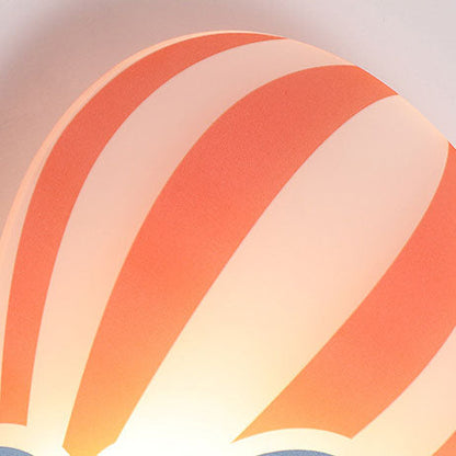 Kids Air Balloon Clouds Iron Acrylic LED Wall Sconce Lamp
