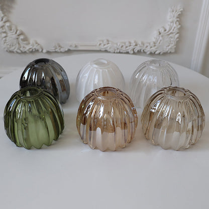 Art Deco Flower Bud Glass Shade 1-Light Wall Sconce Lamp