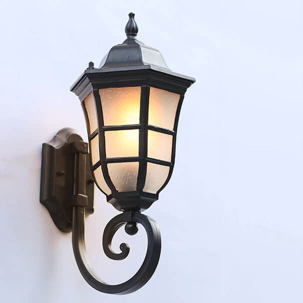 Outdoor Waterproof Anti-rust 1-Light Wall Sconce Lamp