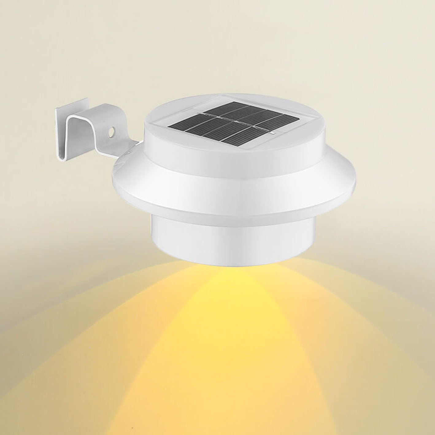 Solar LED Outdoor Waterproof Fence Wall Sconce Lamp