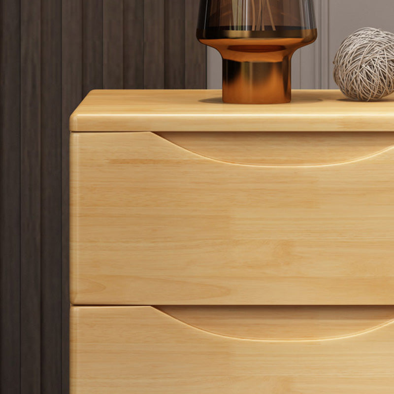 Japanese Wood Nightstand