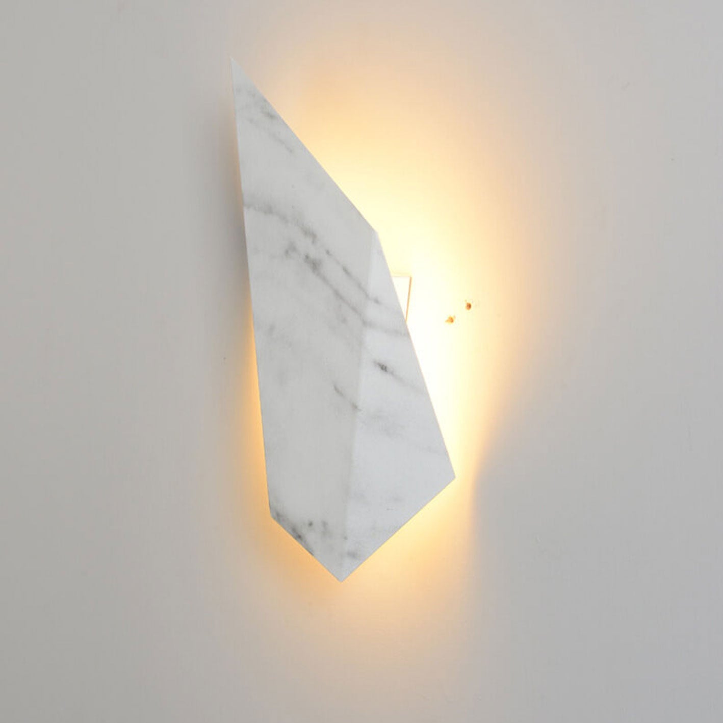 Nordic Iron Geometric Rhombus Design LED Wall Sconce Lamp