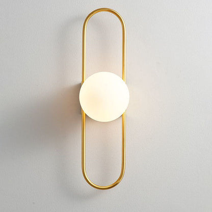 Nordic All-Copper Balls 1-Light Wall Sconce Lamp
