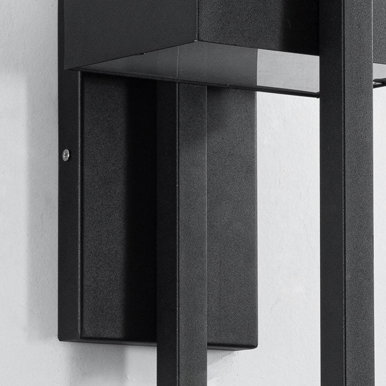 Minimalist Rectangular Stainless Steel LED Wall Sconce Lamp