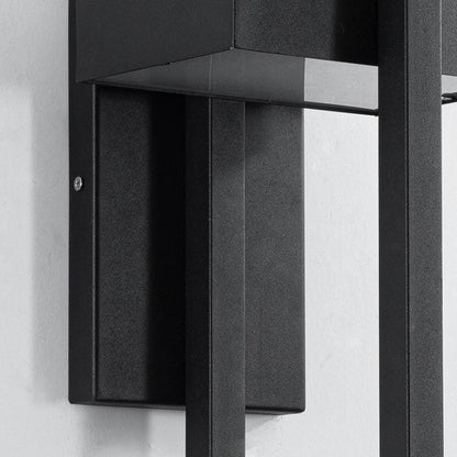 Minimalist Rectangular Stainless Steel LED Wall Sconce Lamp