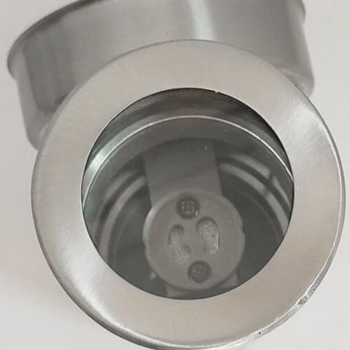 Stainless Steel Cylinder 2-Light Wall Sconce Lamp