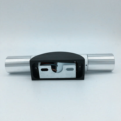 Acrylic Aluminum Cylinder Rotating LED Wall Sconce Lamp