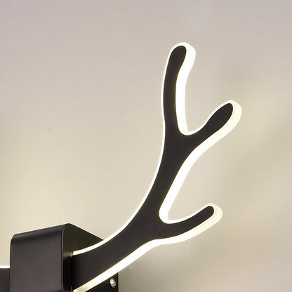 Creative Antler Iron Acrylic LED Wall Sconce Lamp