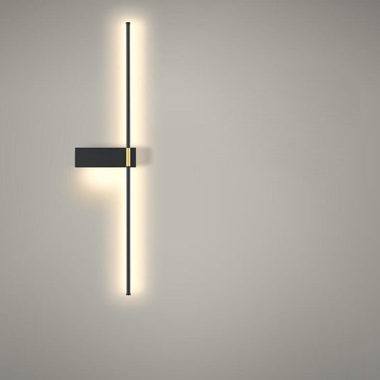 Minimalist Long Line Iron Acrylic LED Wall Sconce Lamp