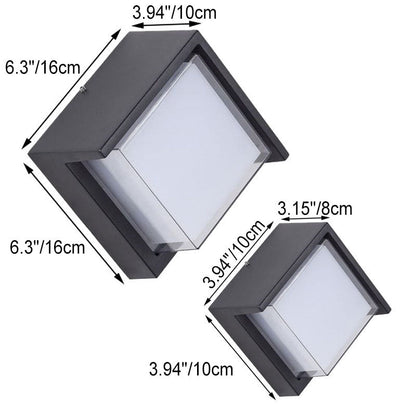 Aluminum Rhombus Smart App Dimming LED Wall Sconce Lamp