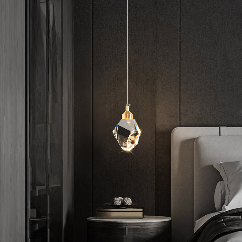 Modern Crystal Iron Pendant Light
