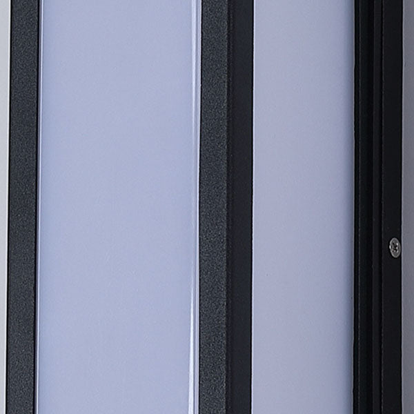 Square Aluminum Acrylic LED Waterproof Wall Sconce Lamp