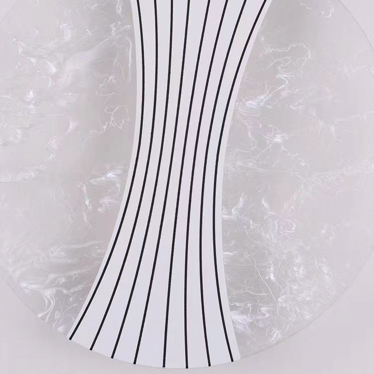 Round Diamond Hardware Acrylic LED Wall Sconce Lamp