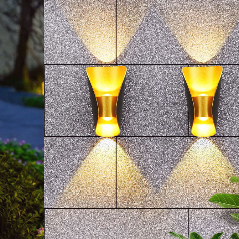 Shape Outdoor Patio Balcony Waterproof LED Wall Sconce Lamp