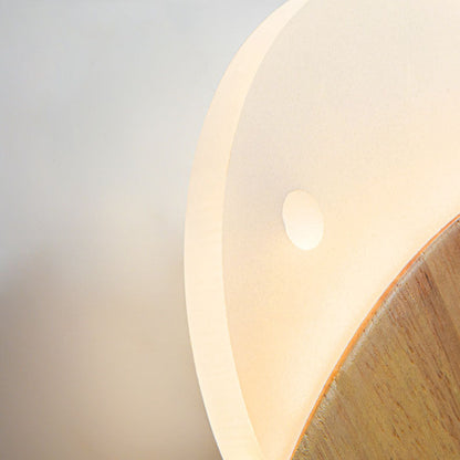 Nordic Creative Wood Art Small Fish LED Wall Sconce Lamp