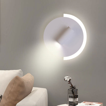 Acrylic Disc Spotlight Rotatable LED Wall Sconce Lamp