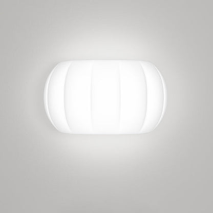 Simplicity Acrylic Pumpkin Elliptical LED Wall Sconce Lamp