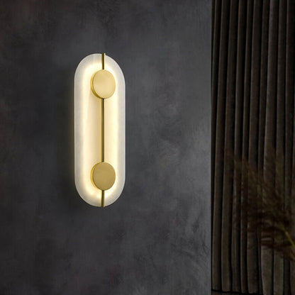 Modern Iron Circle LED Wall Sconce Lamp