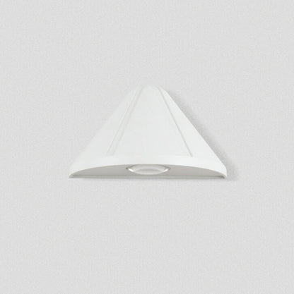 Triangle Aluminum Lens Frosted LED Outdoor Wall Sconce Lamp