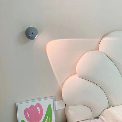 Modern Minimalist Orb USB ABS LED Wall Sconce Lamp