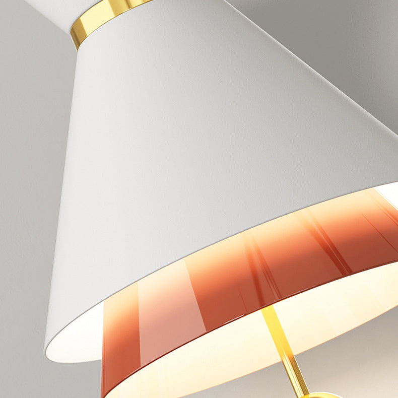 Scandinavian Bell Iron Aluminum LED Wall Sconce Lamp