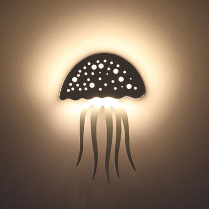 Modern Creative 1-Light LED Jellyfish Wall Lamp