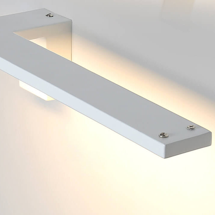 Decorative Rectangular Iron Acrylic LED Wall Sconce Lamp