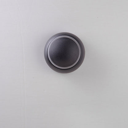 Minimalist Round Rotatable Aluminum PC LED Wall Sconce Lamp
