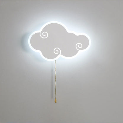 Nordic Simple Cloud Cartoon Design LED Wall Sconce Lamp