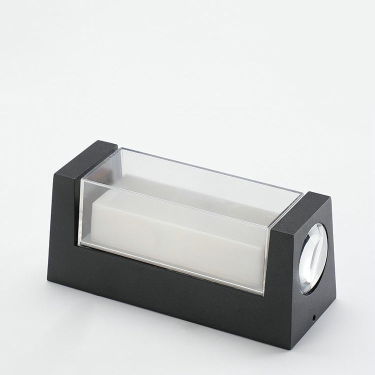 Simplicity Down Luminous LED Waterproof Wall Sconce Lamp