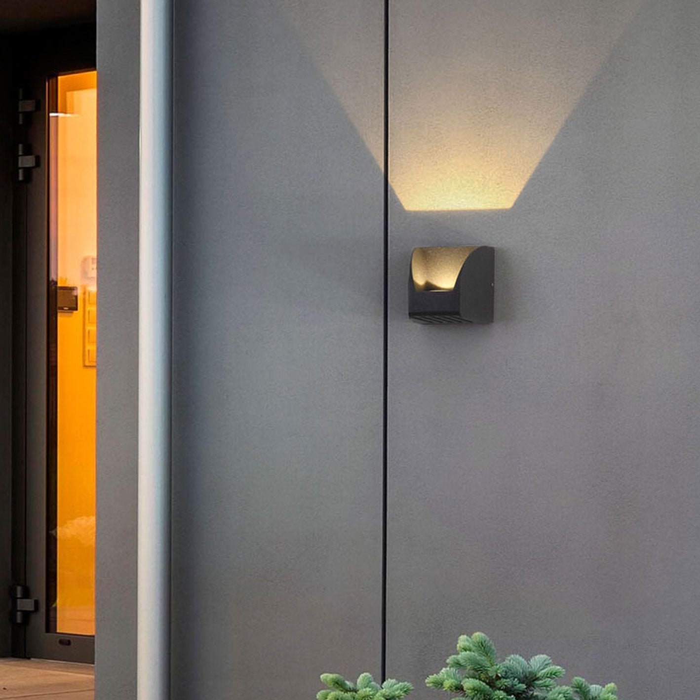 Minimalist Waterproof LED Outdoor Patio Wall Sconce Lamp