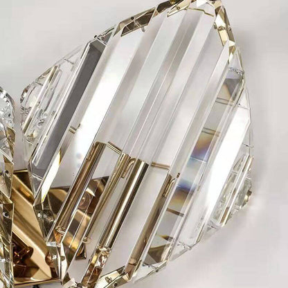 Light Triangle Geometry 1/2/3 Light Wall Sconce Lamp