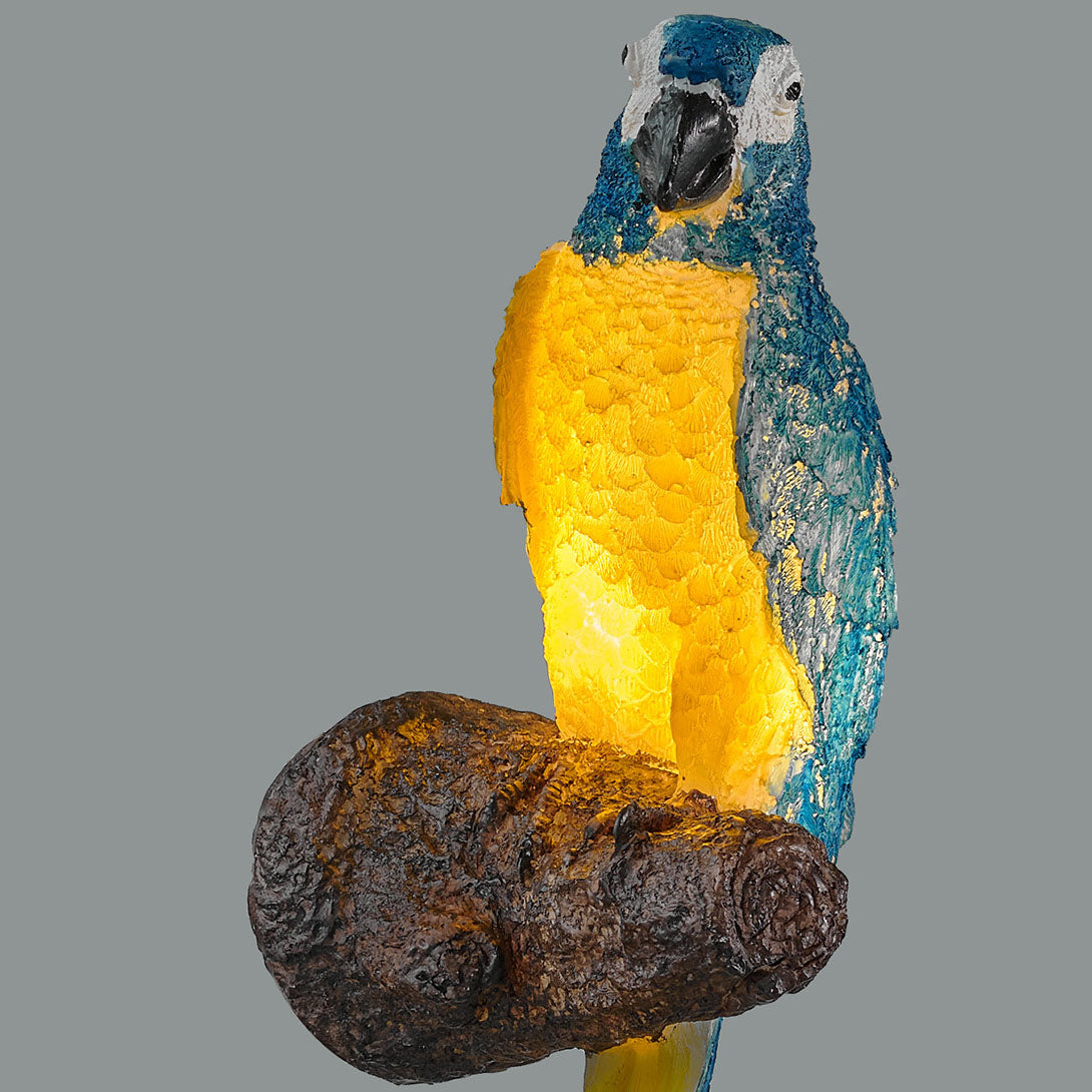 Traditional Resin Animal Owl 1-Light Wall Sconce Lamp