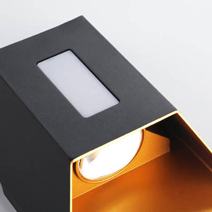 Aluminum Lens Outdoor Waterproof Patio LED Wall Sconce Lamp