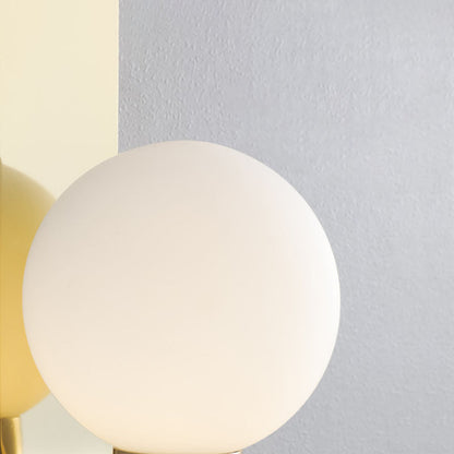 Scandinavian Stainless Steel Glass 1-Light Wall Sconce Lamp