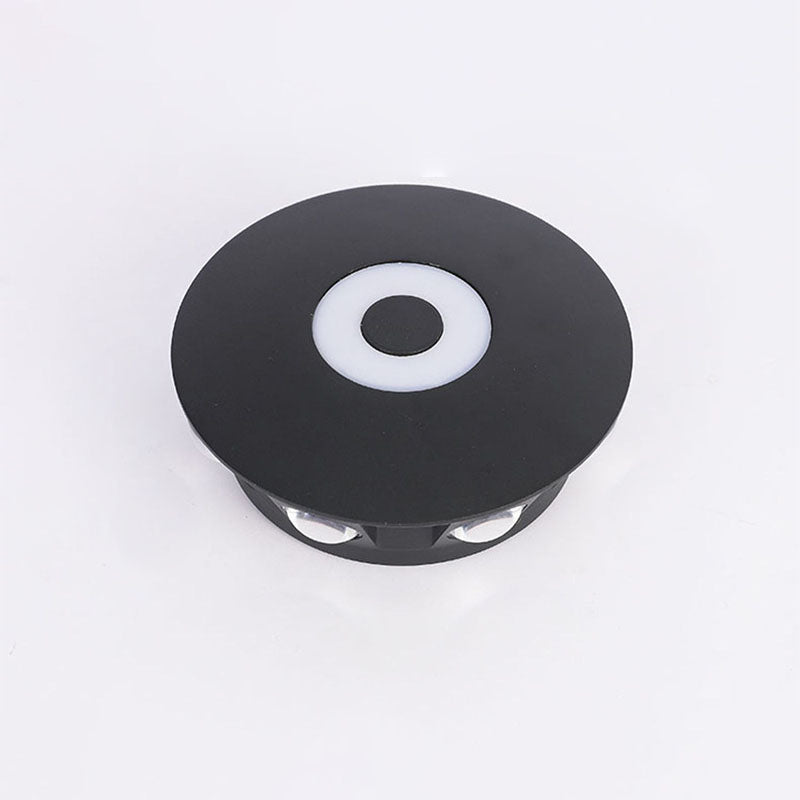Scandinavian Aluminum Round Shade LED Wall Sconce Lamp