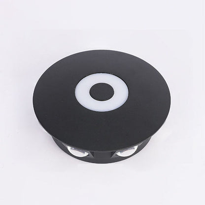 Scandinavian Aluminum Round Shade LED Wall Sconce Lamp