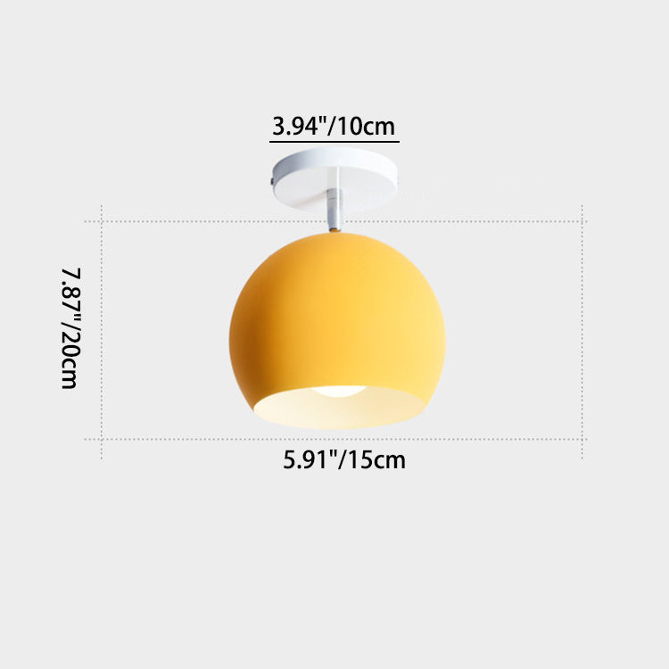 Contemporary Aluminum Ceiling Light