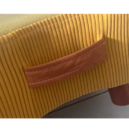 Contemporary Fabric Footstool