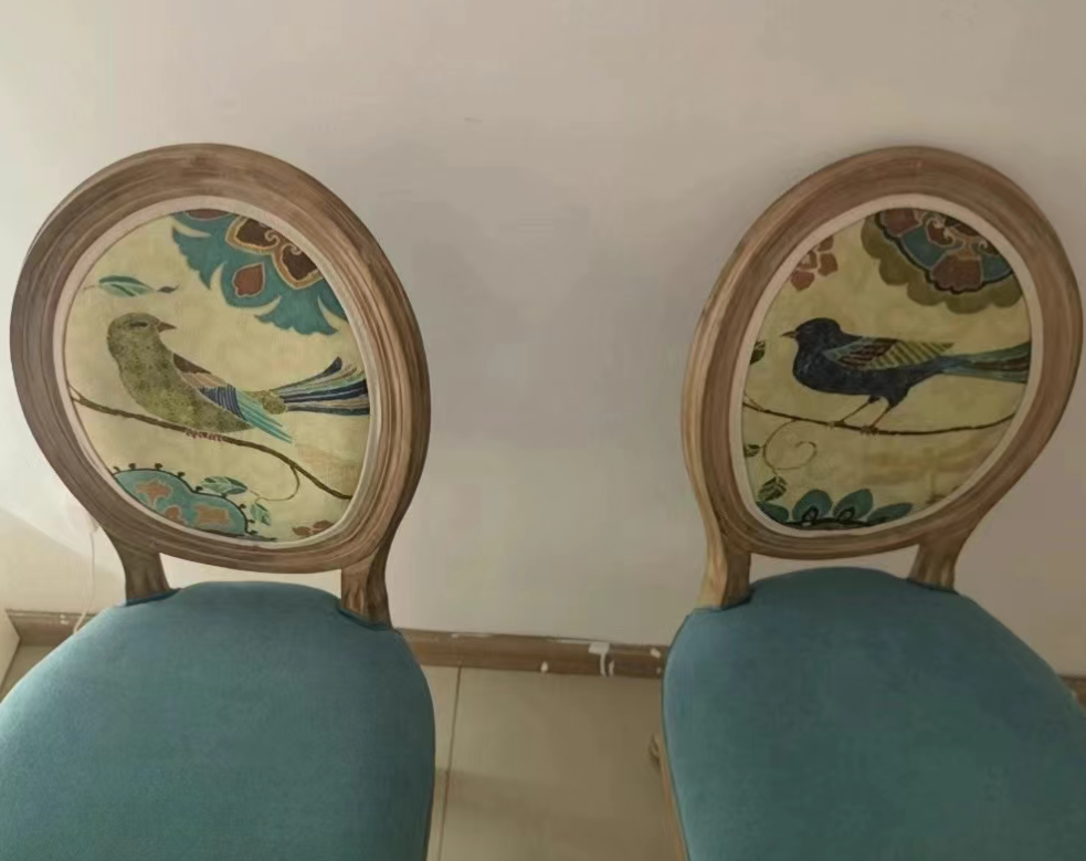 Traditional Fabric Dining Chair