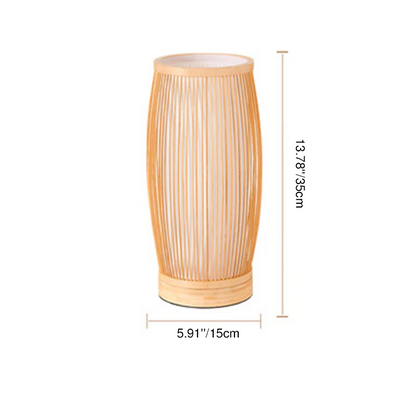Traditional Bamboo Table Lamp